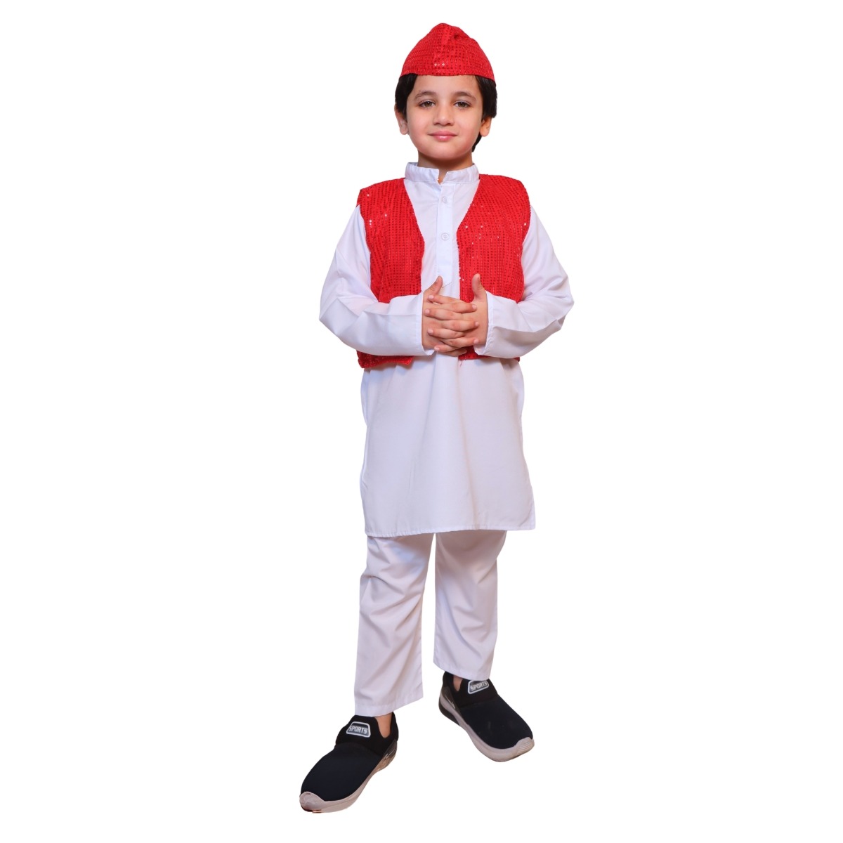 Qawwali Jacket Red