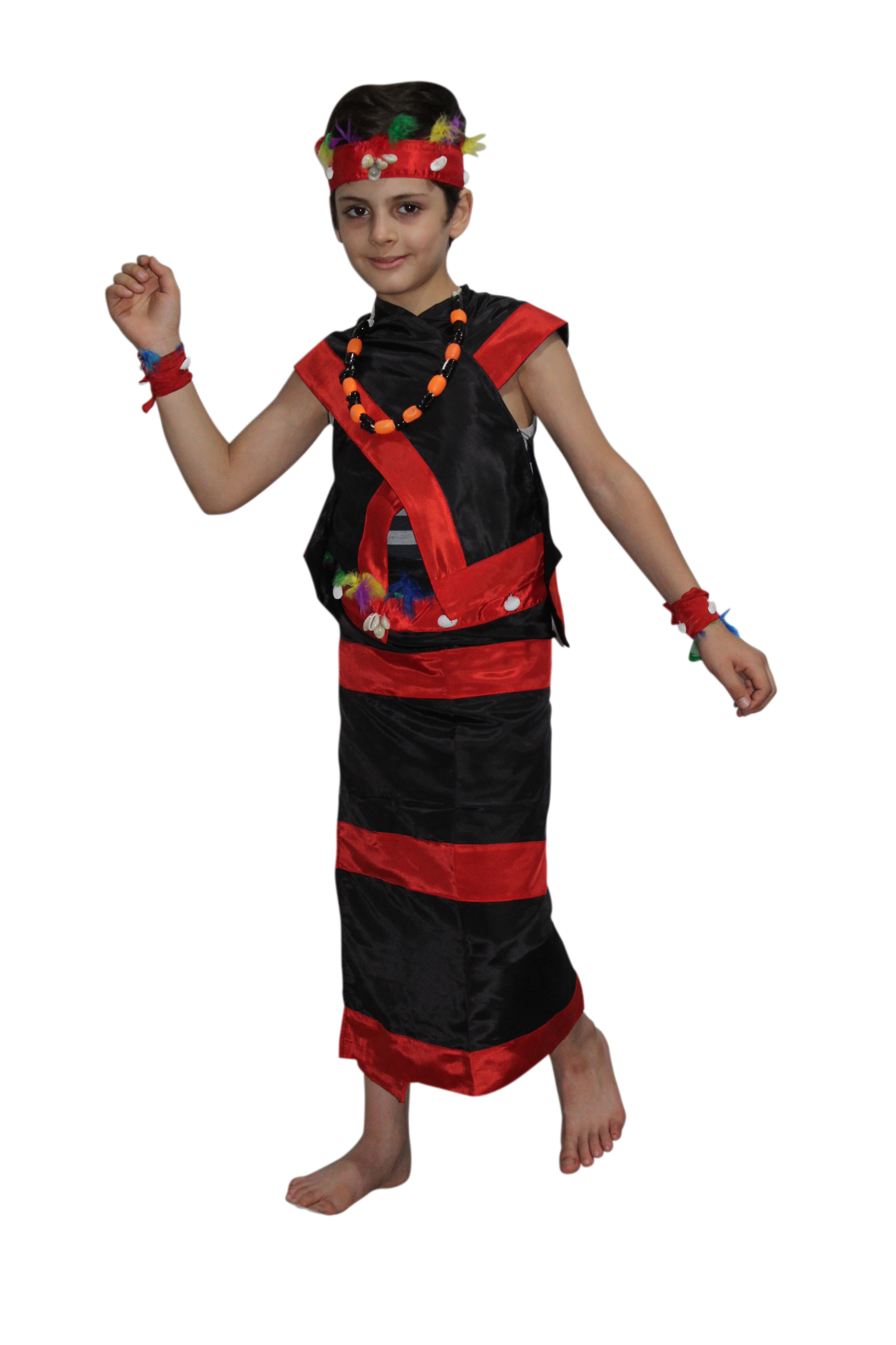 Nagaland Traditional Costume for Boys