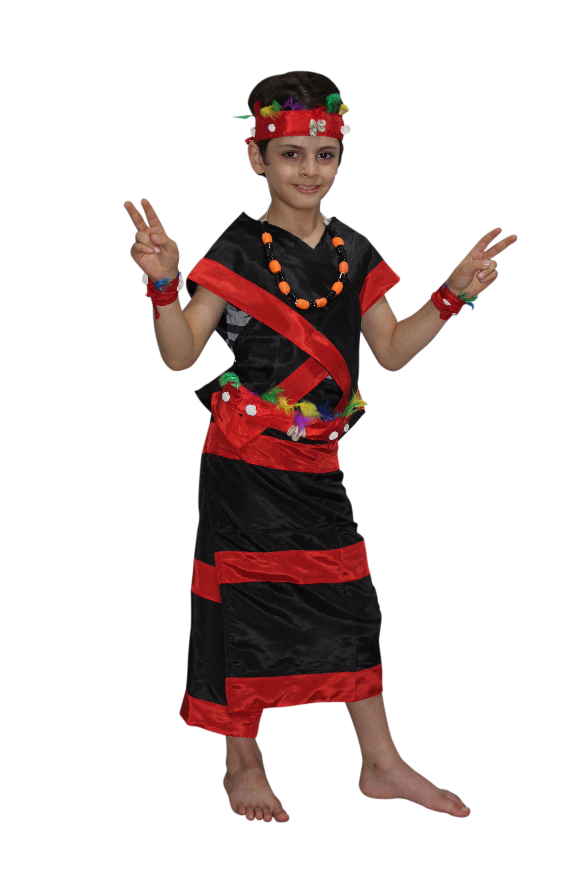 Nagaland Traditional Costume for Boys