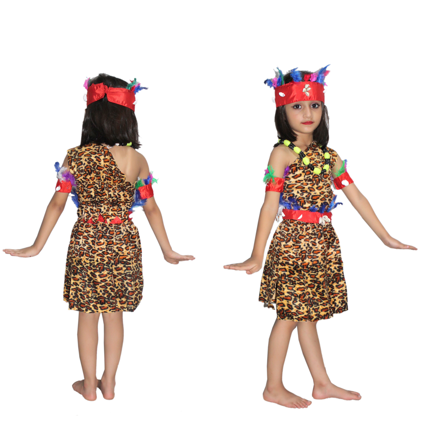 Tribal Girl Fancy Dress for Kids