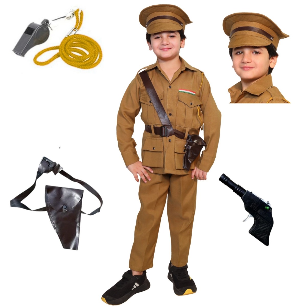 Police Man Our Helper Costume for Kids