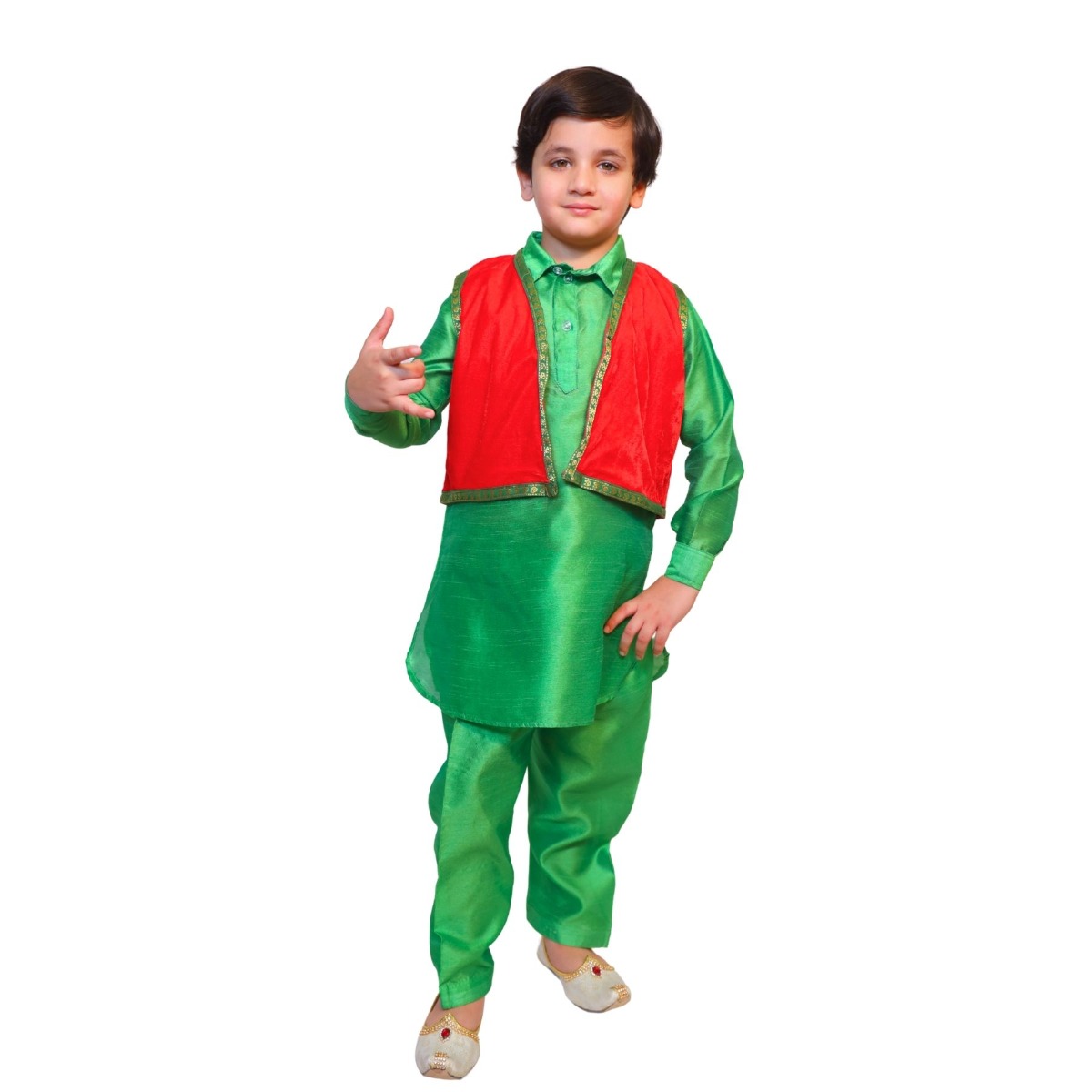 Kashmiri Boy Pathani Traditional Wear Costume
