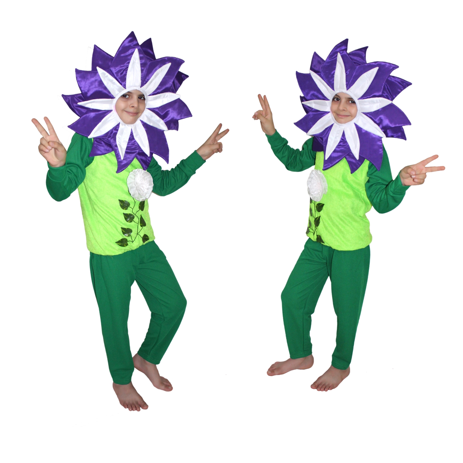 Purple Flower Costume
