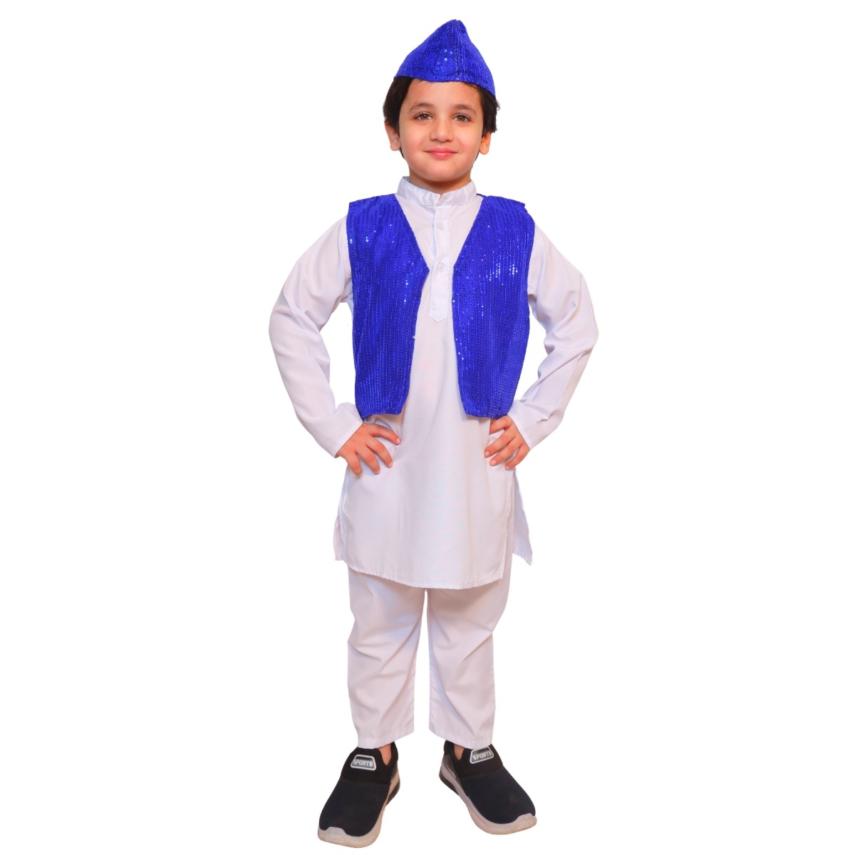 Qawwali Jacket Blue