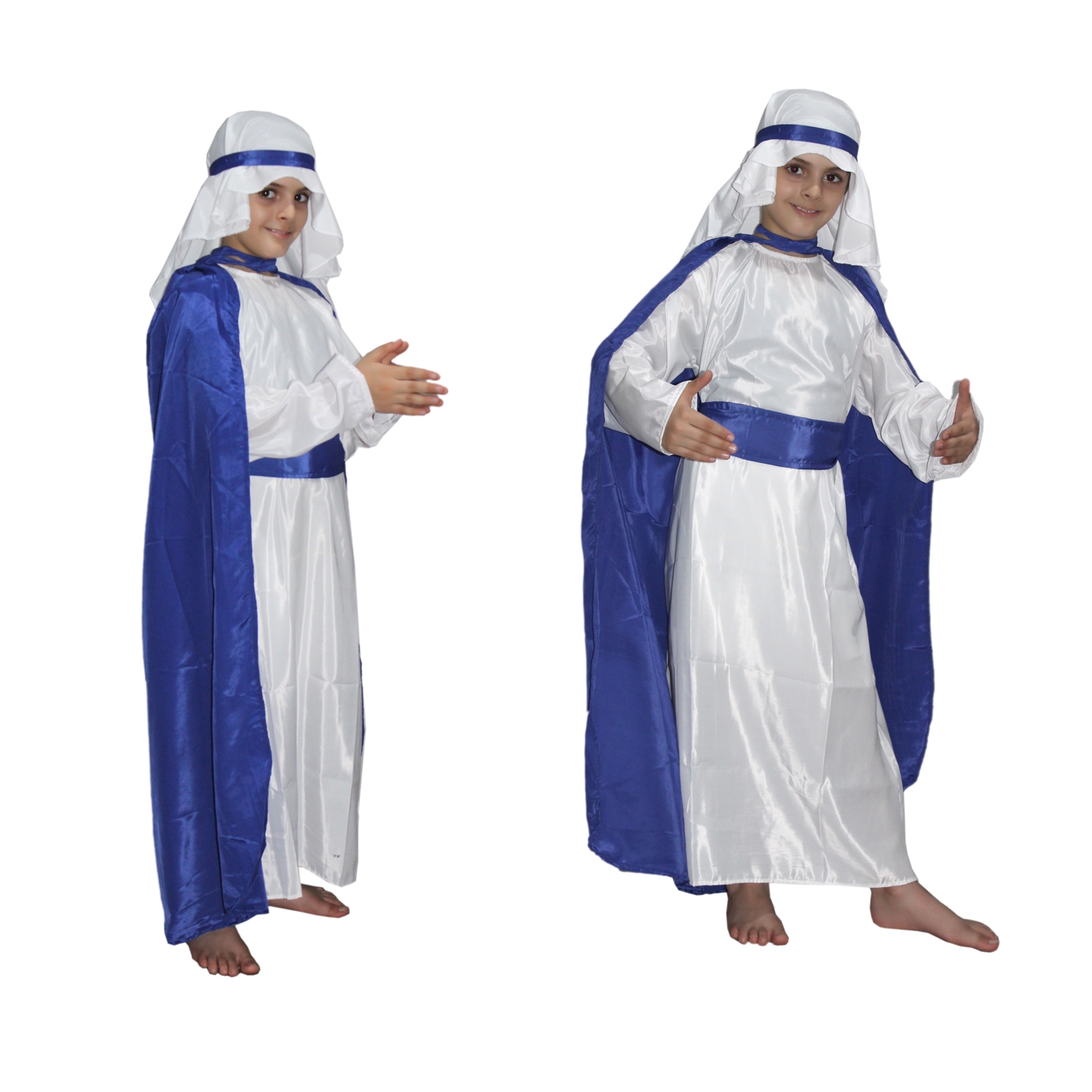 Mother Mary Fancy Dress Costume for Kids