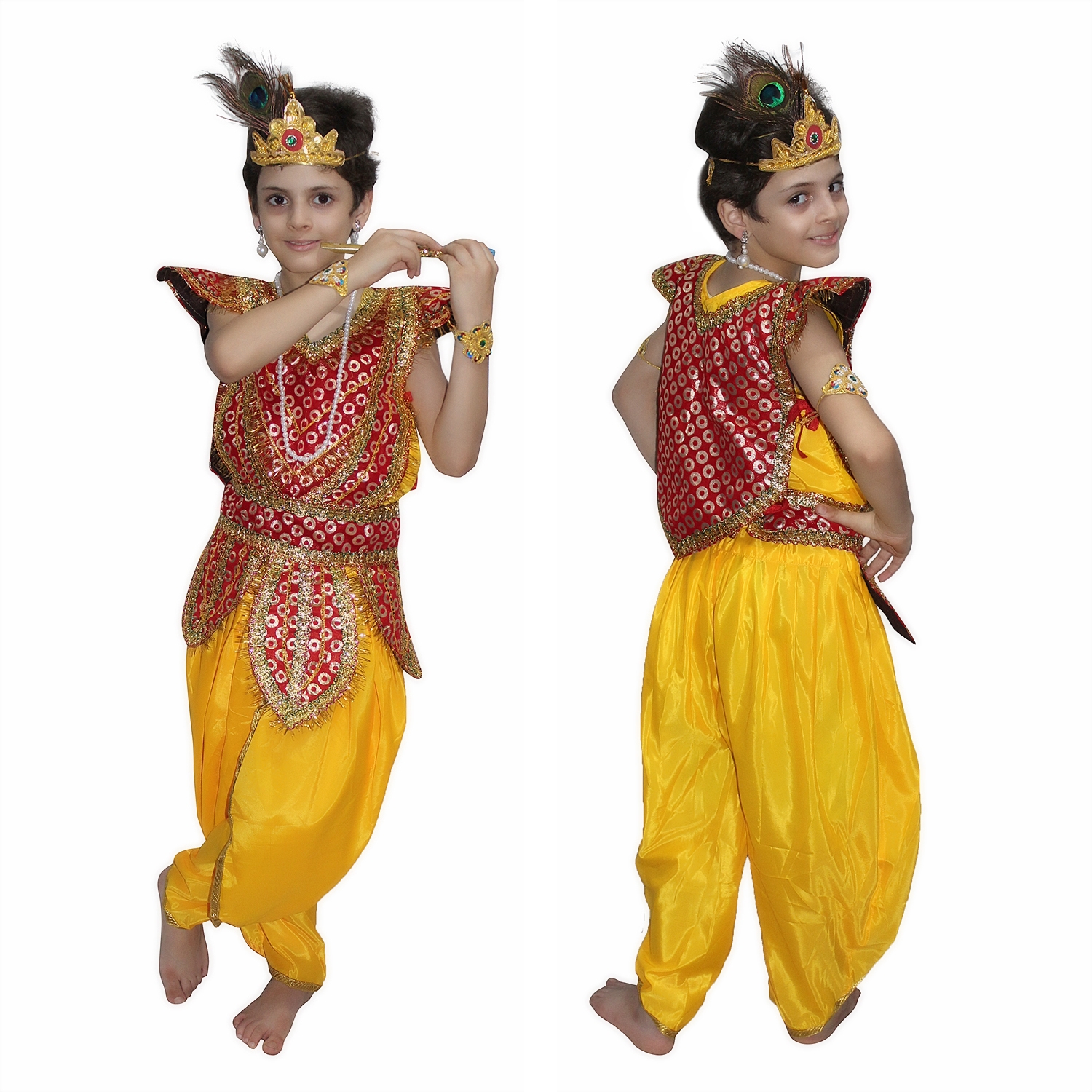Lord Krishna Fancy Dress for Kids