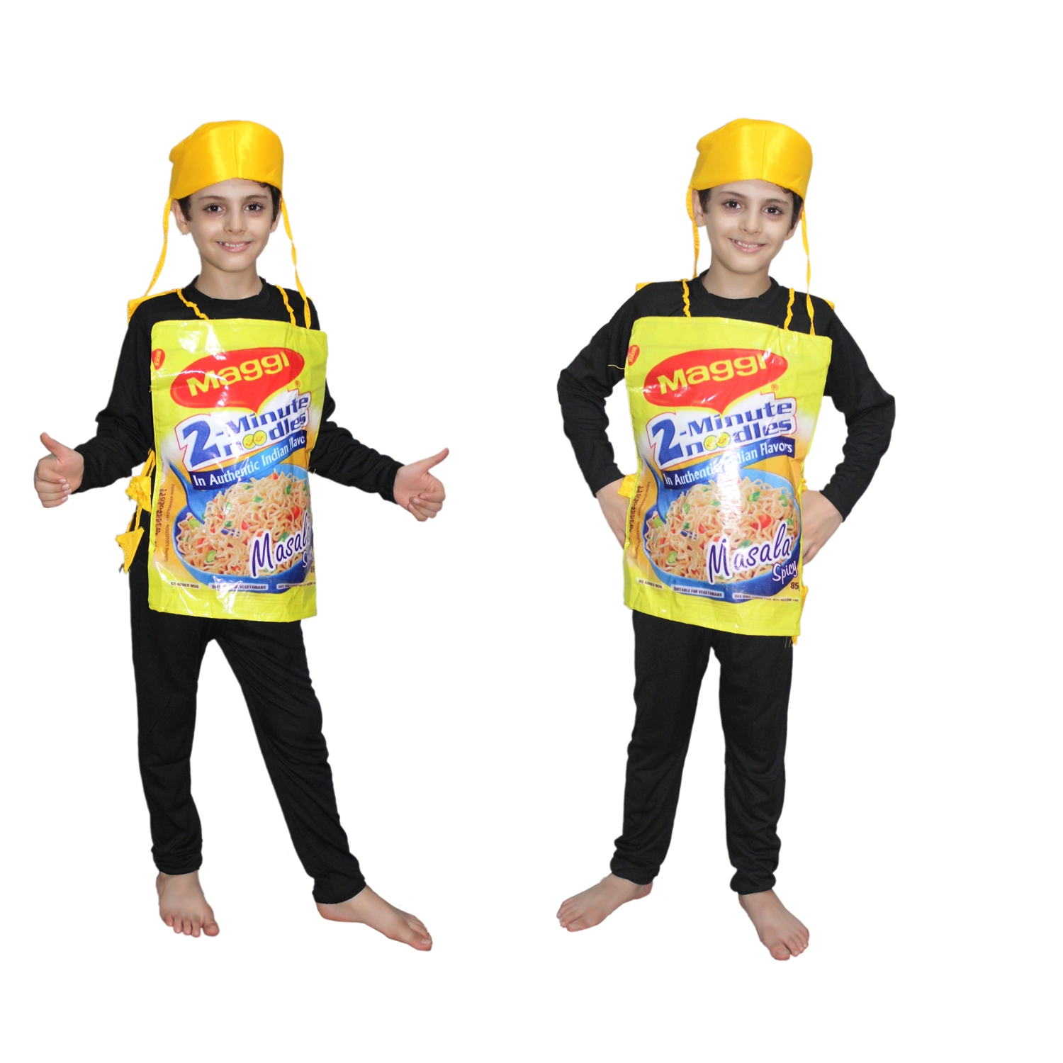 Maggi Noodles Cut-Out Fancy Dress for Kids