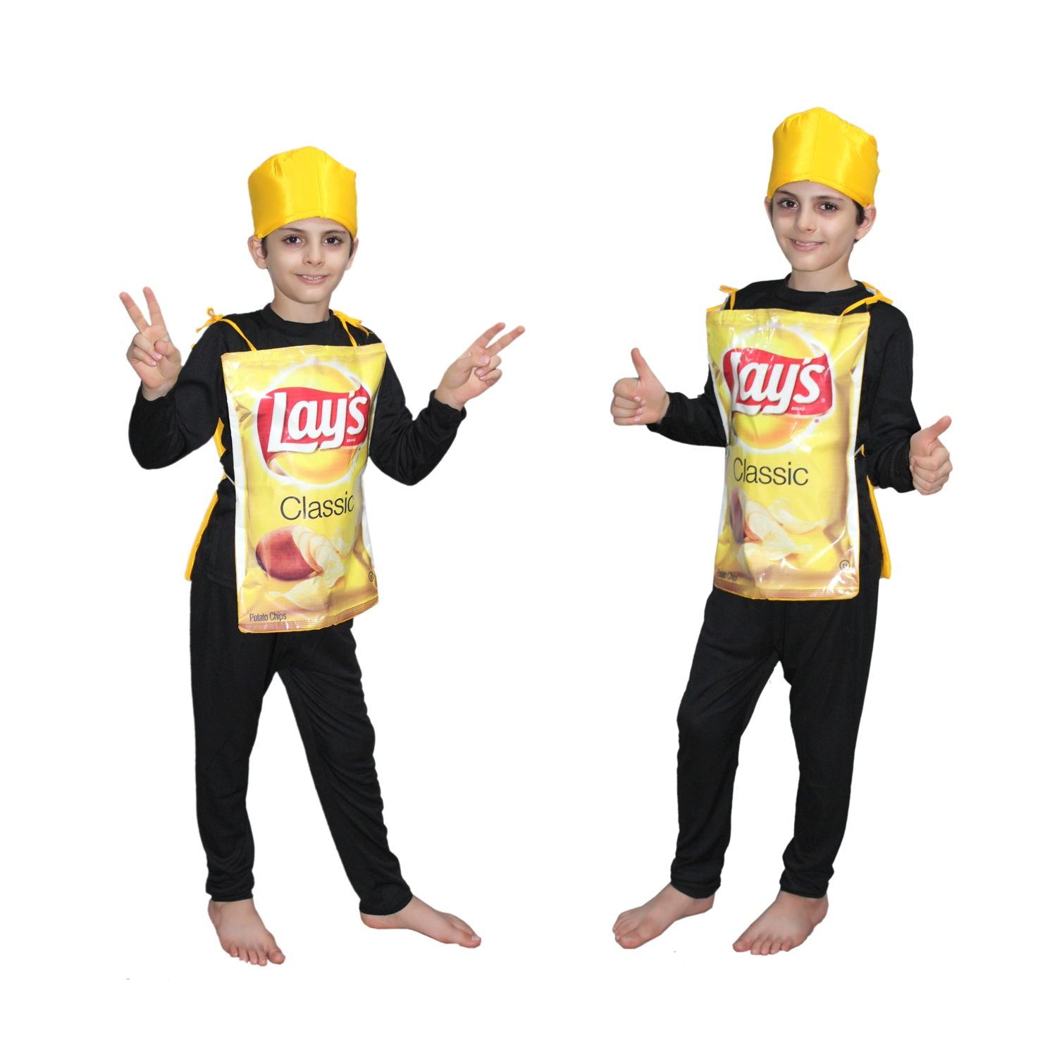 Lays Chips Cut‑Out Costume for Children