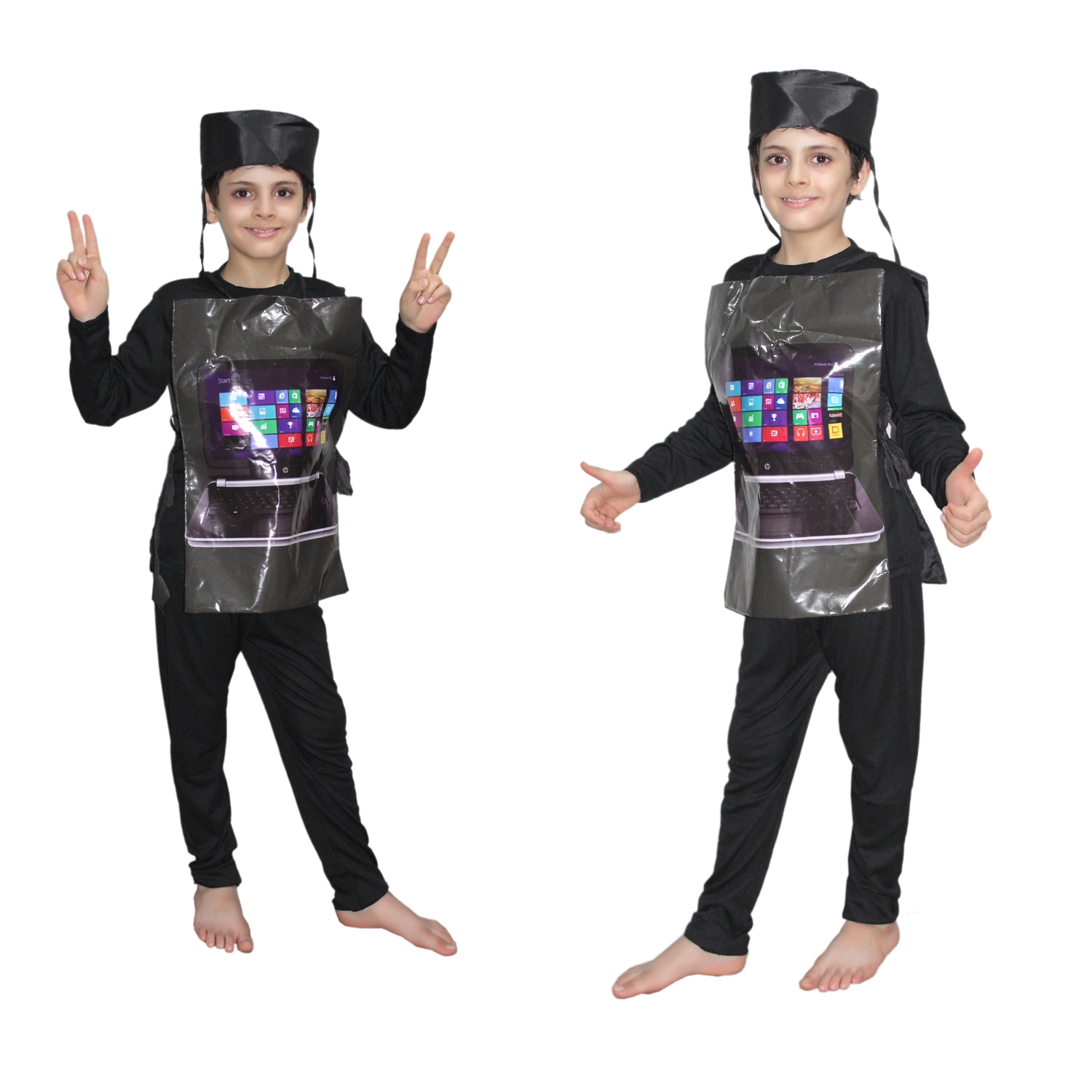 Laptop Fancy Dress Costume For Kids