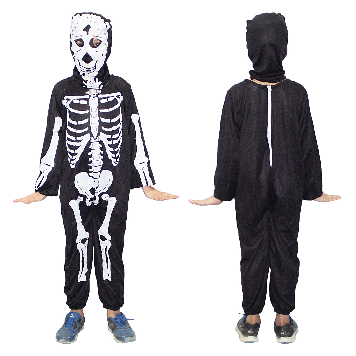 Kids Skeleton Fancy Dress Costume