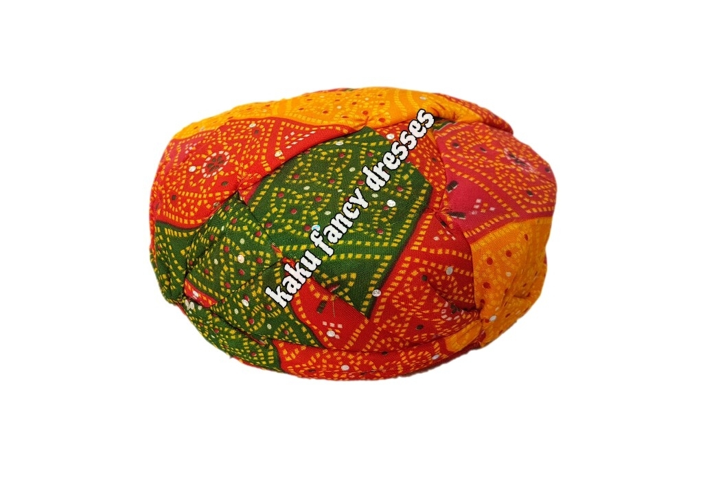 Jaipuri Cap for Kids - Traditional Rajasthani Safa