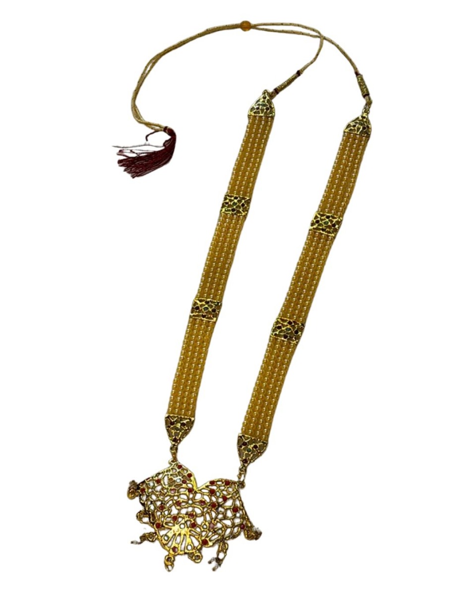 Golden Rani Haar Necklace for Kids