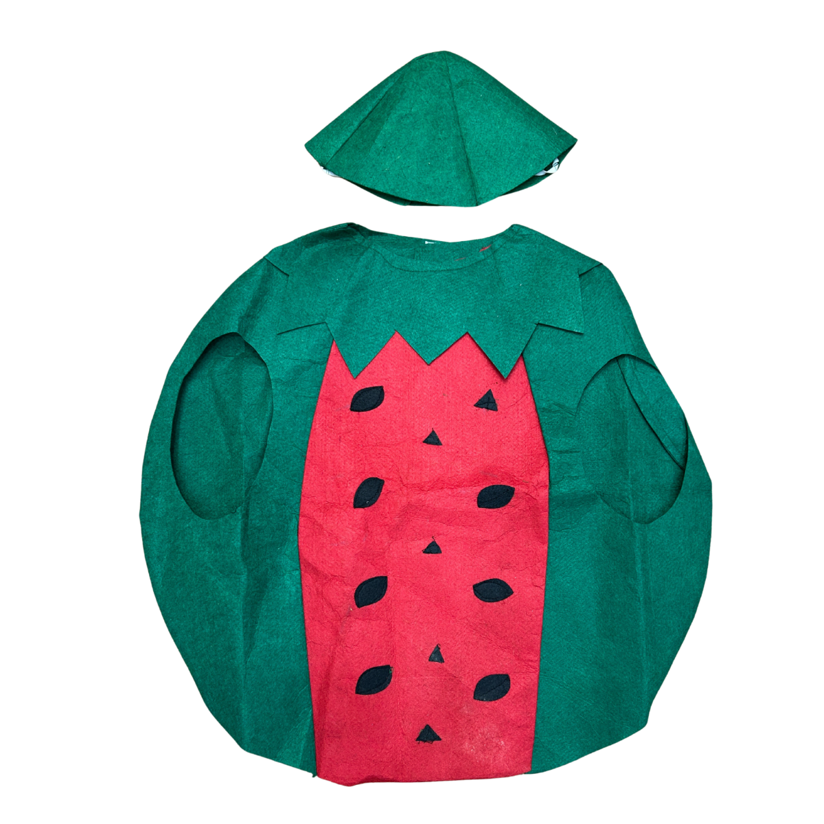 Watermelon Fruits Costume Cutout with Cap