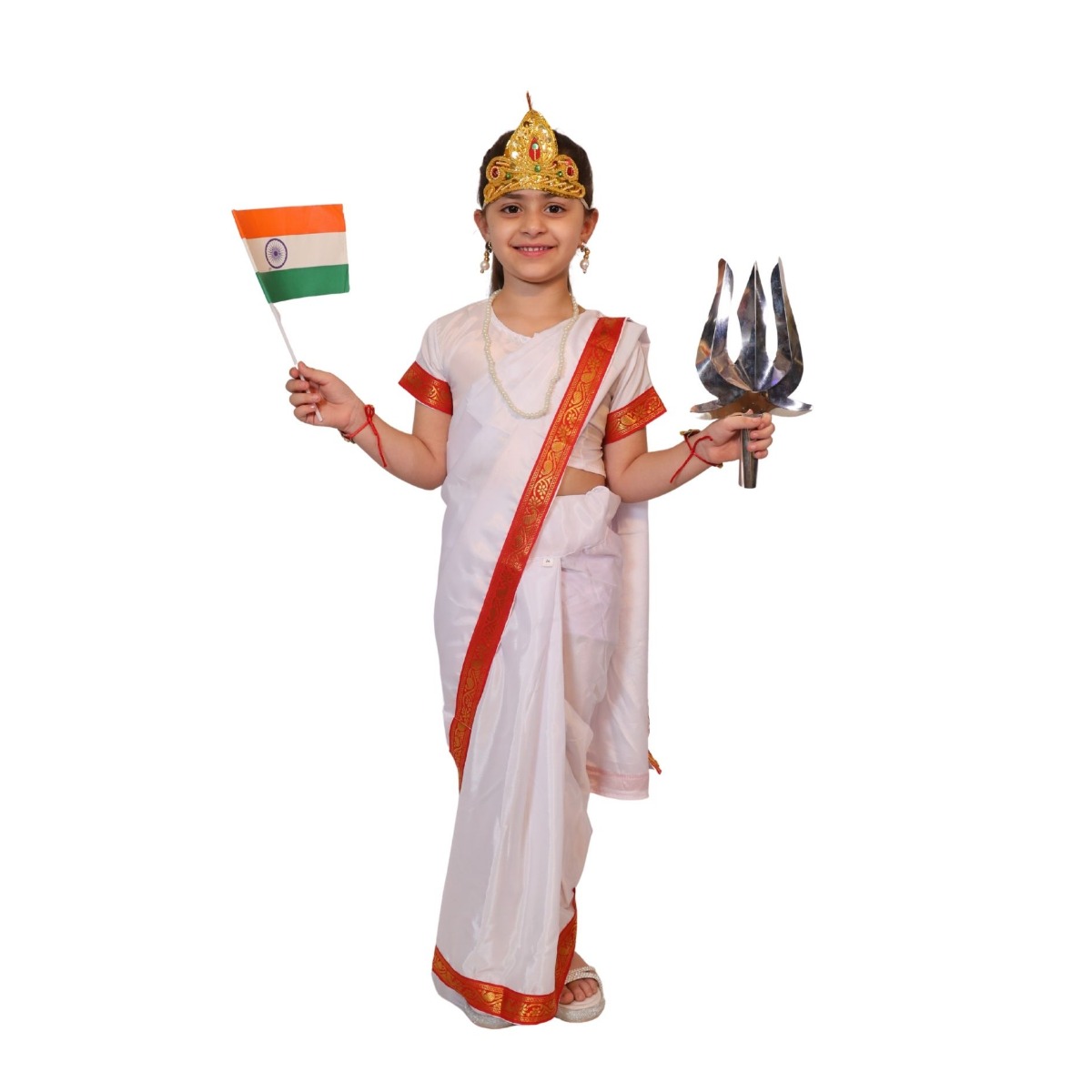 Bharat Mata Fancy Dress for Girls