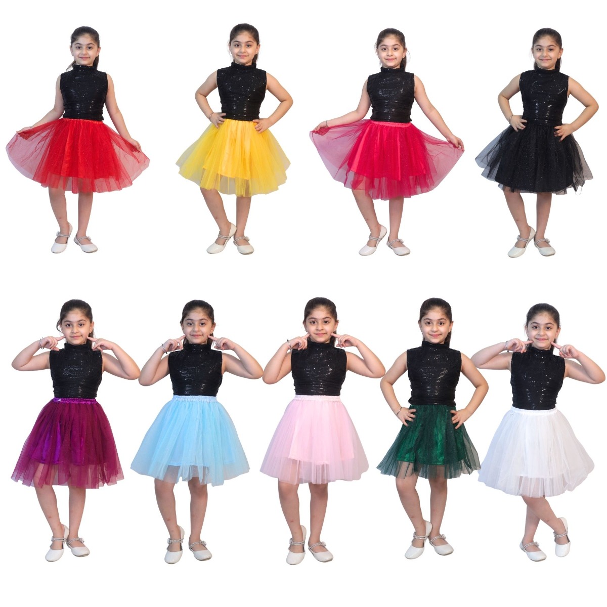 Shimmer Skirt Fancy Dress for Kids