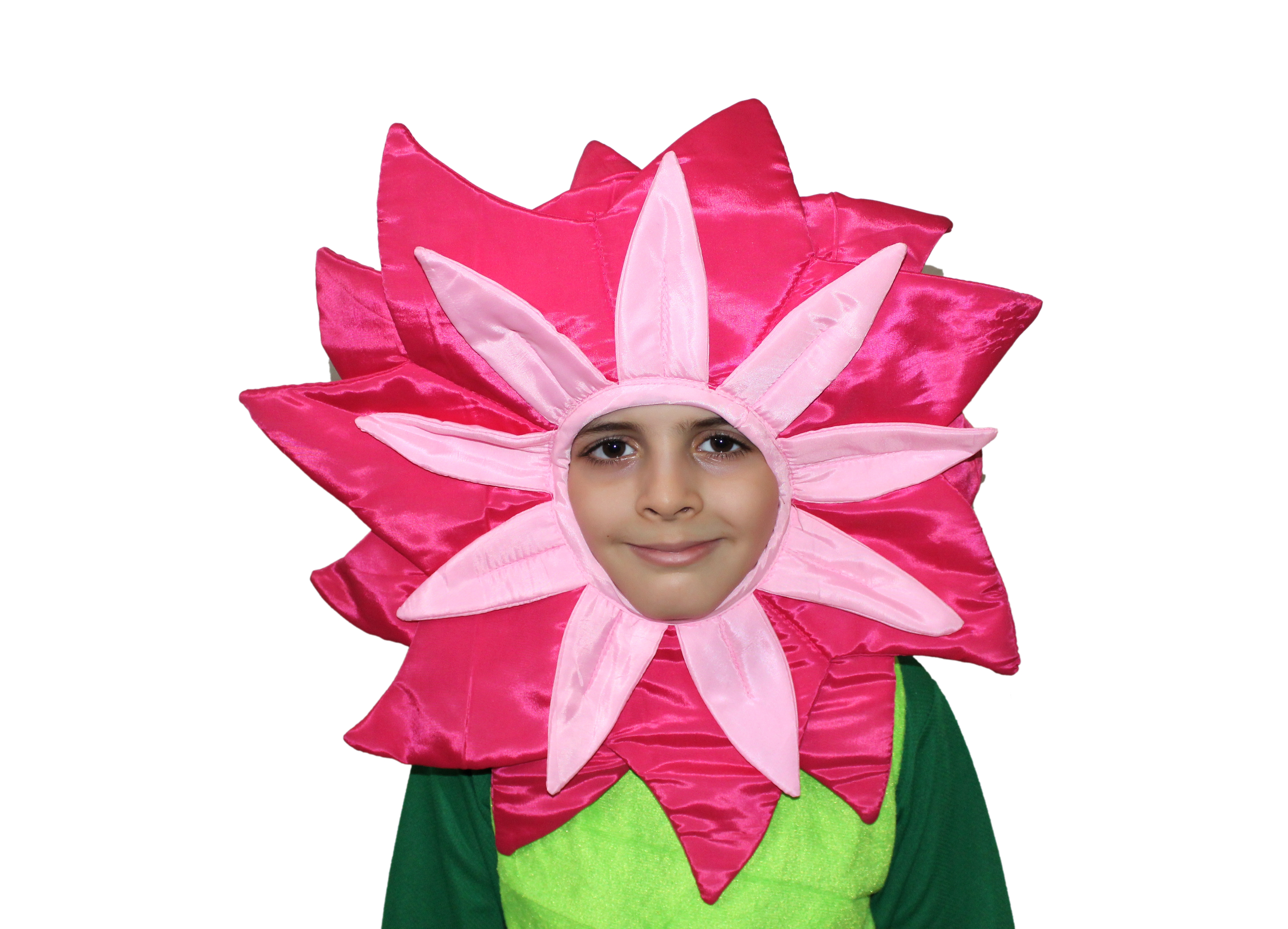 Magenta Flower Face
