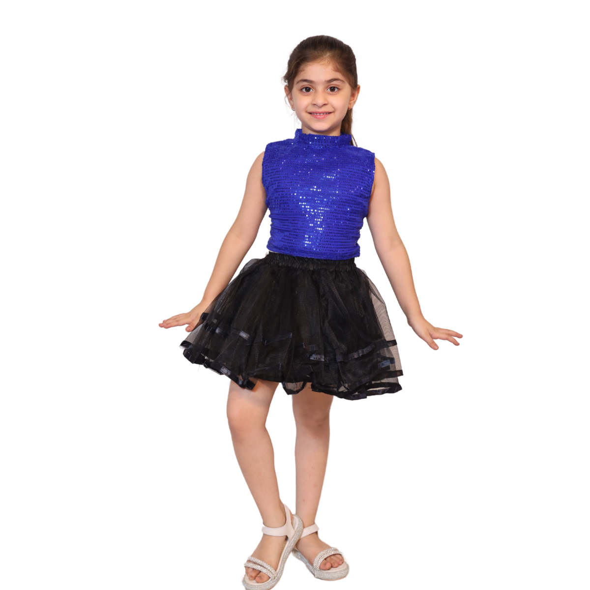 Blue Ulterneck Top