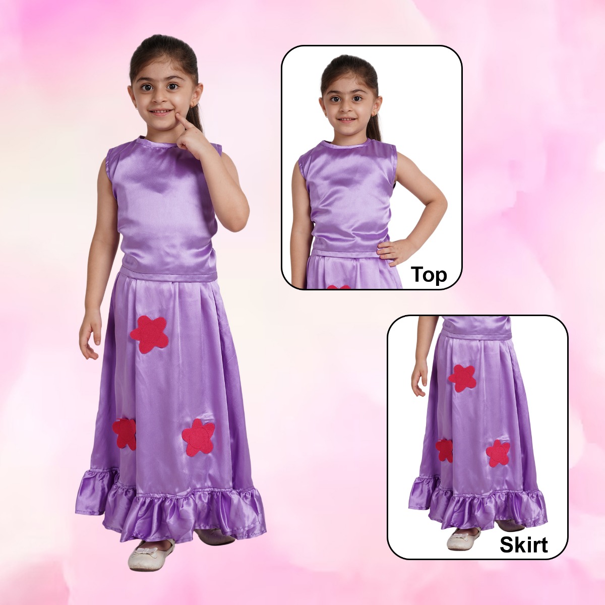 Chutki Cartoon fancy dress for kids,Cartoon/superhero Costume for School Annual function/Theme Party/Competition/Stage Shows Dress