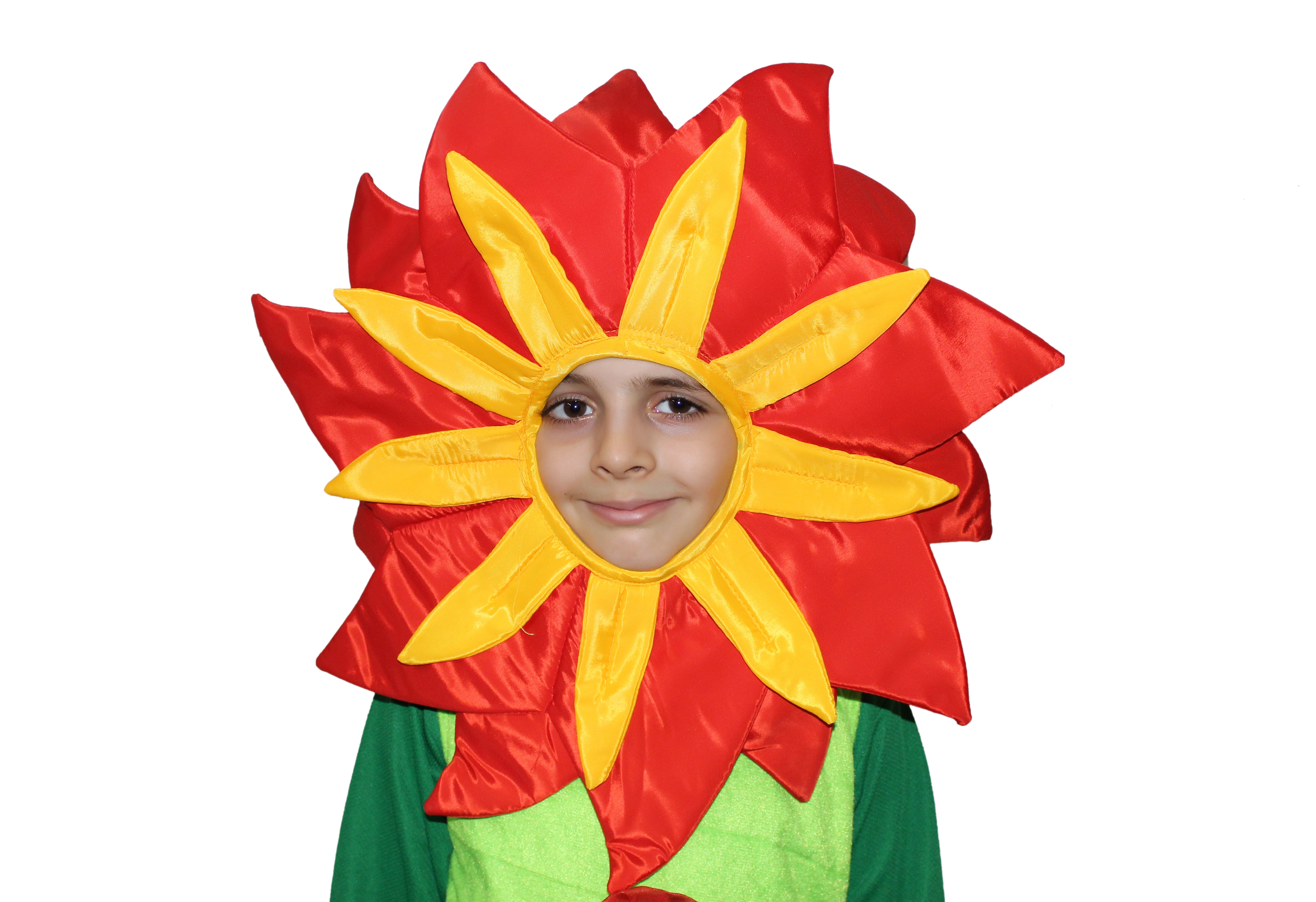 Red Flower Face Mask