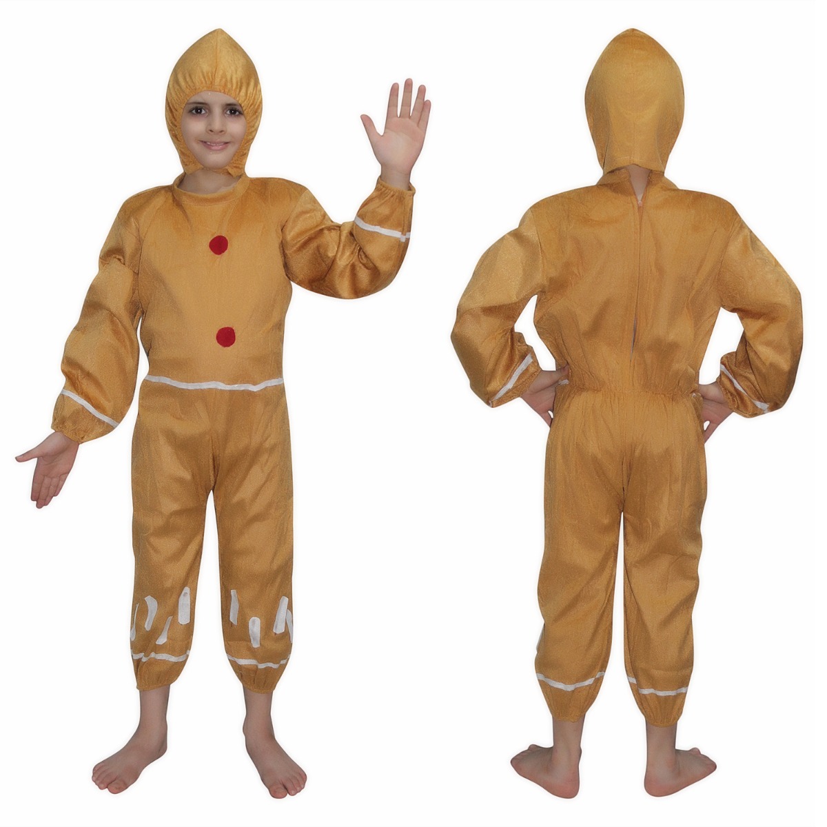 Ginger Bread Fancy Dress for Kids