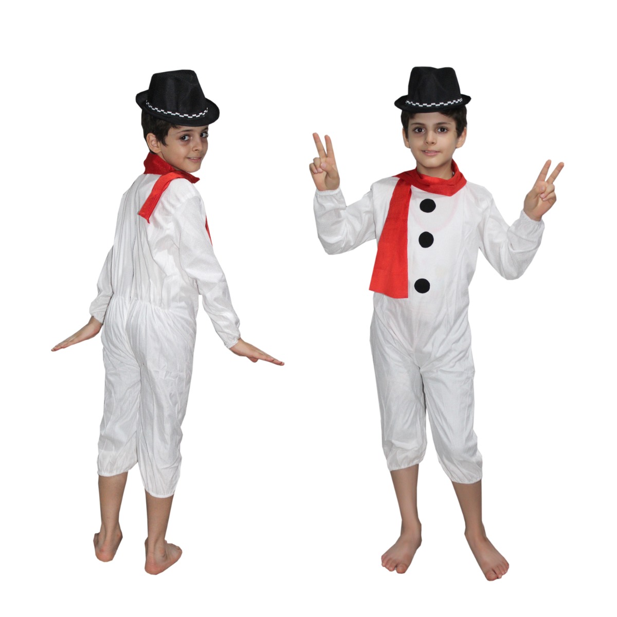 Cute Snowman Dress-Up Costume for Children
