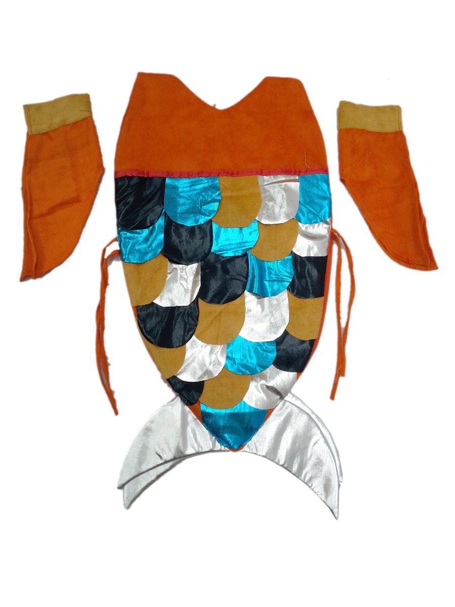 Mermaid Cutout Fancy Dress for Kids