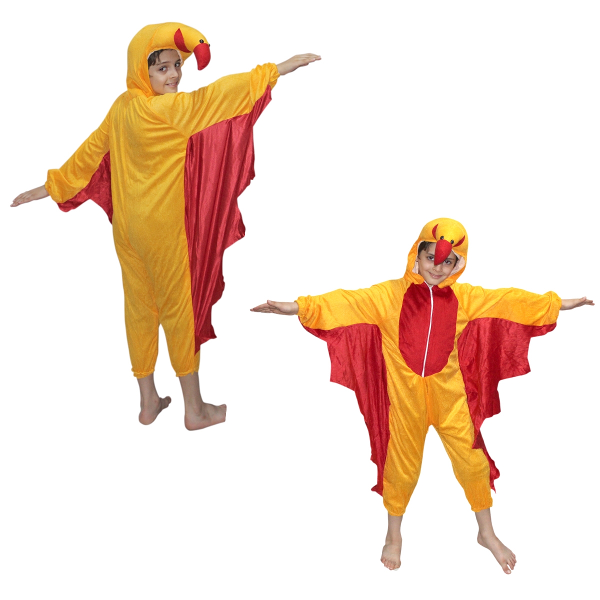 Macaw Bird Fancy Dress for Kids