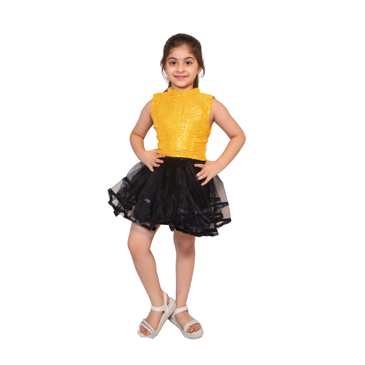 Yellow Ulterneck Top