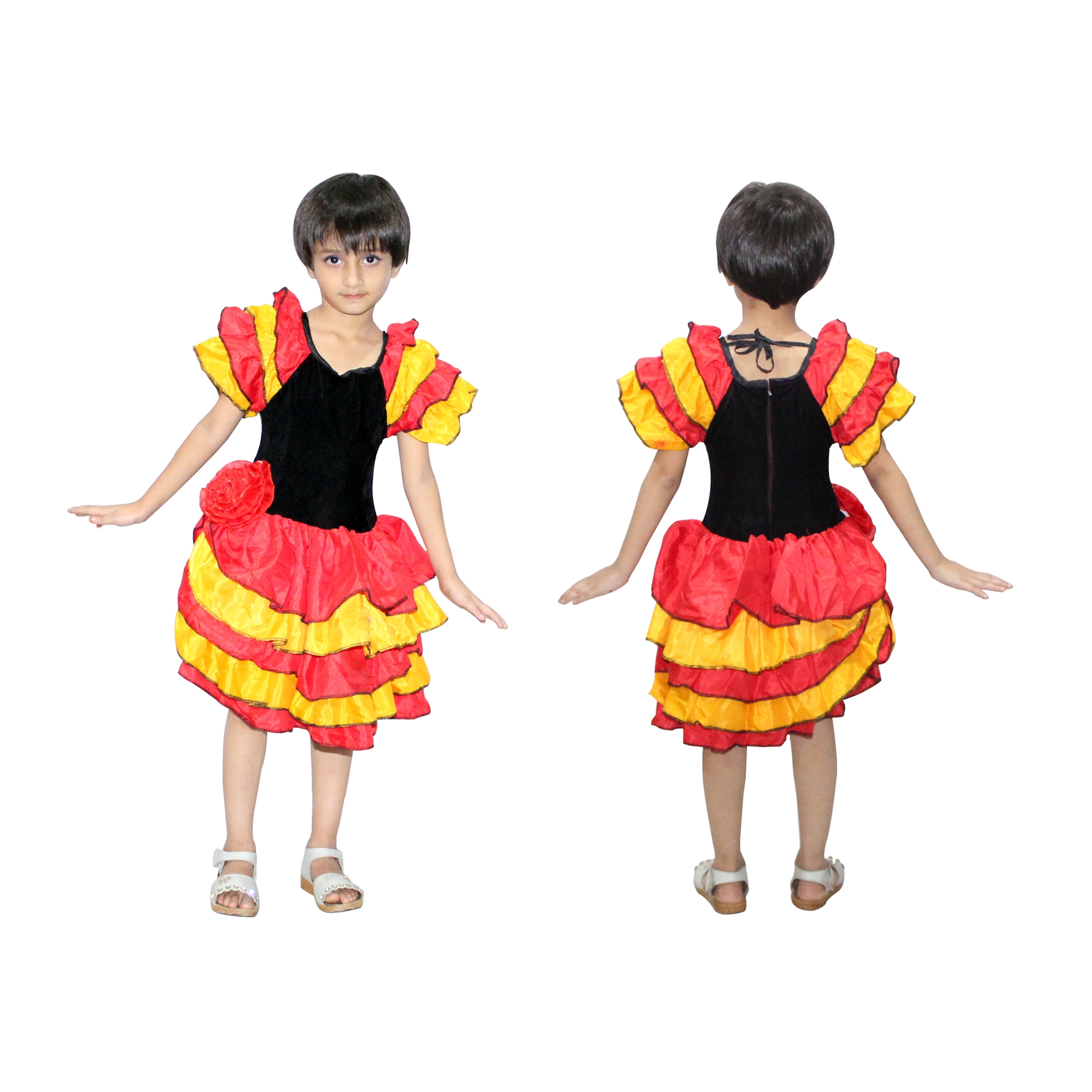 Salsa Girl Fancy Dress for Kids