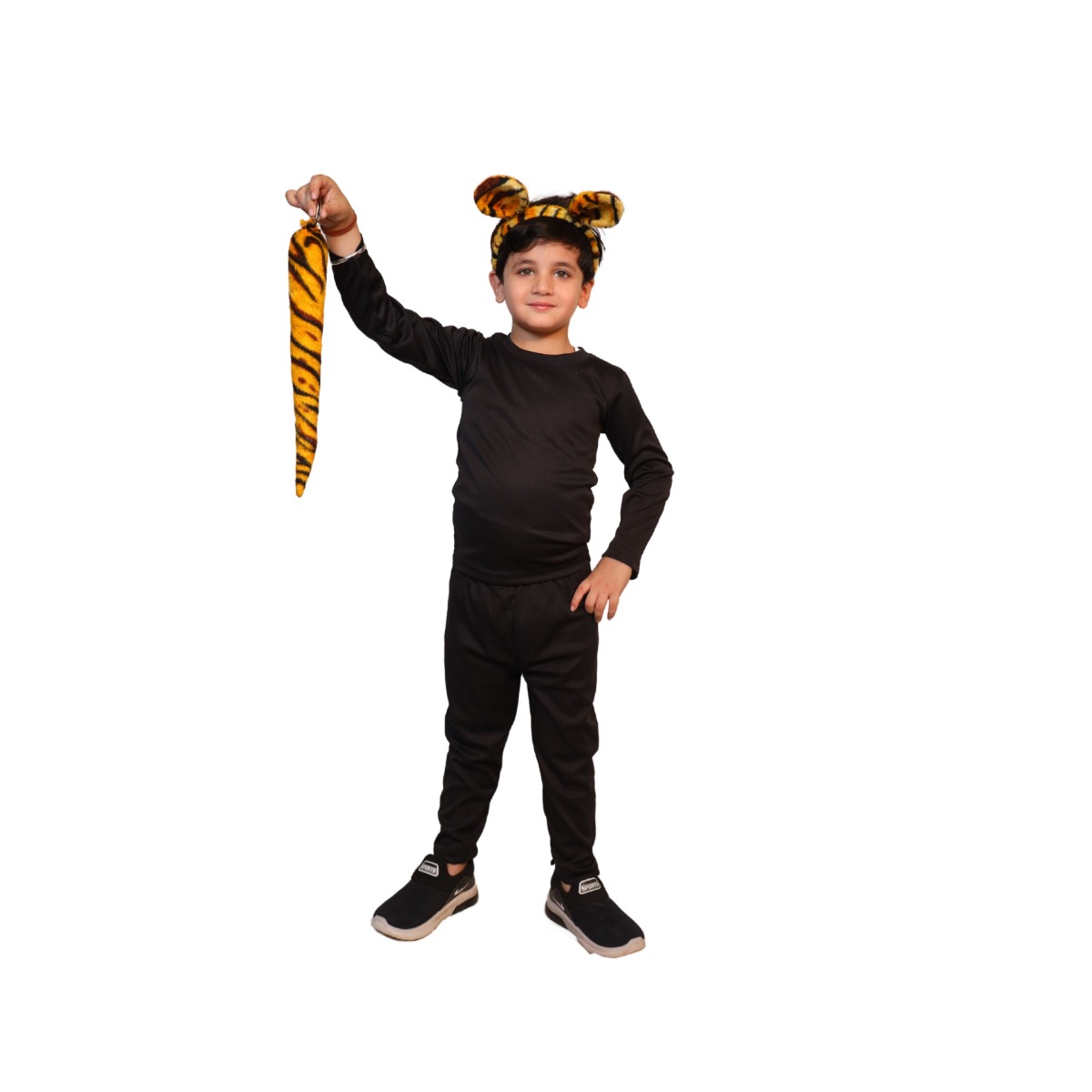 Tiger Hairband and Tail Set for Kids Dress-Up Role Play