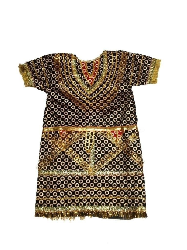 Black Gown Ravan Kans Costume for Kids