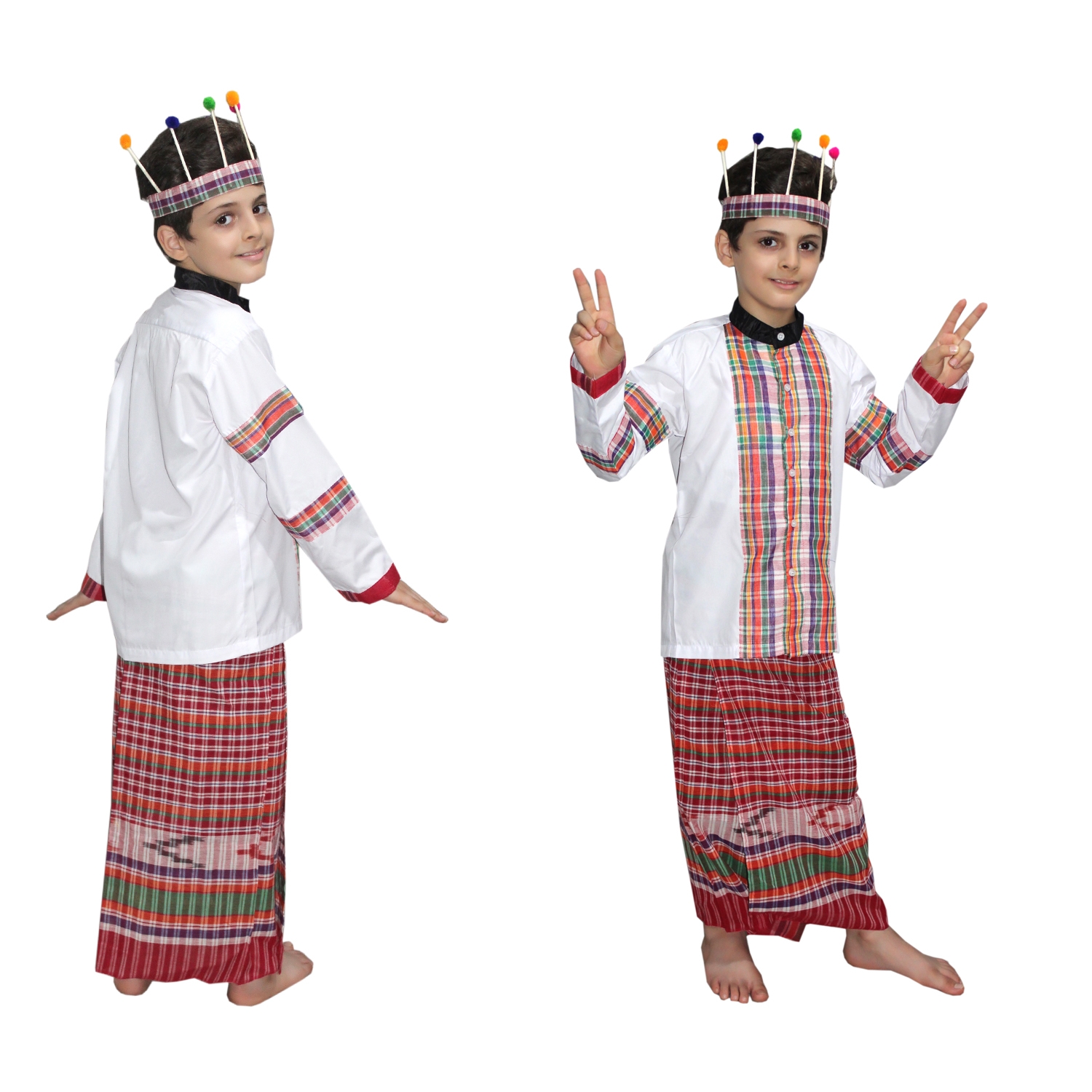 Mizoram Indian State Fancy Dress for Kids