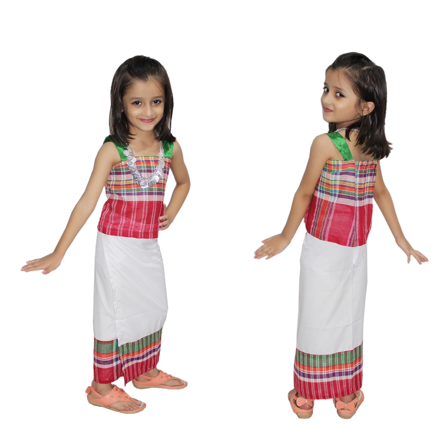 Tripura Girl Indian State Fancy Dress for Kids