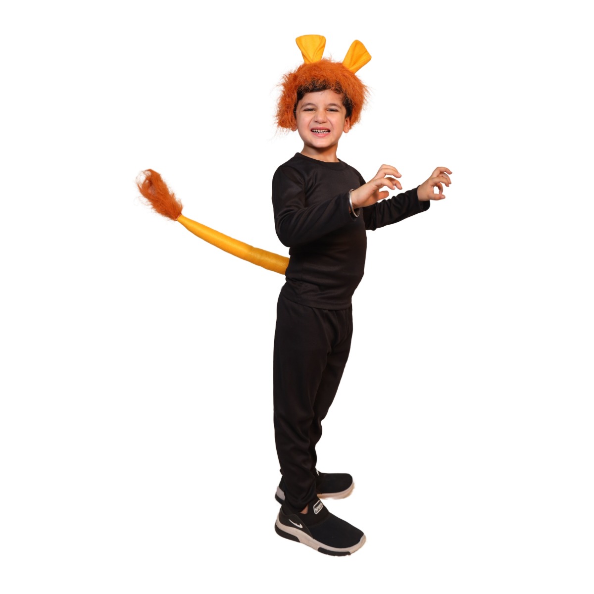 Lion Hairband and Tail Set for Kids Dress-Up Role Play