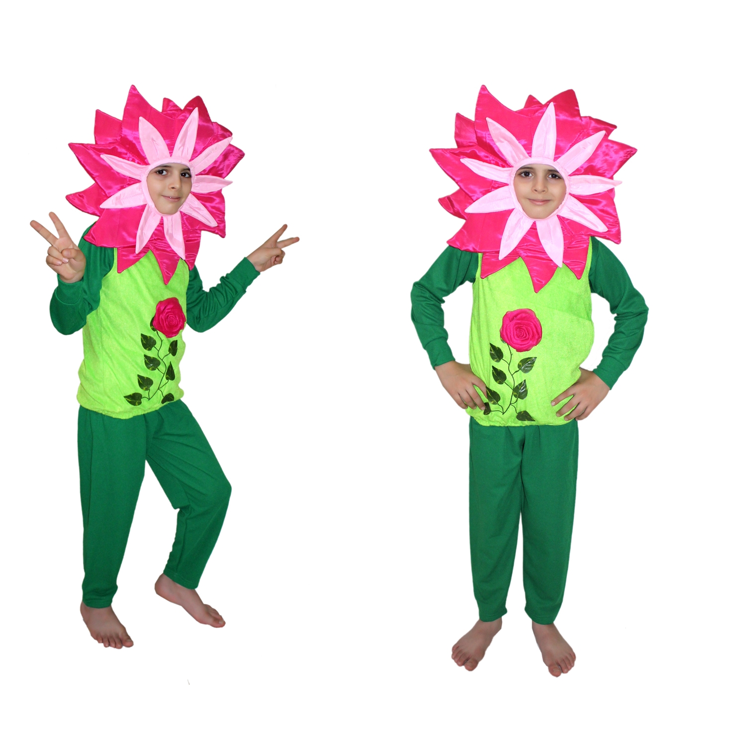 Mazanta Flower with Track Suit Costume