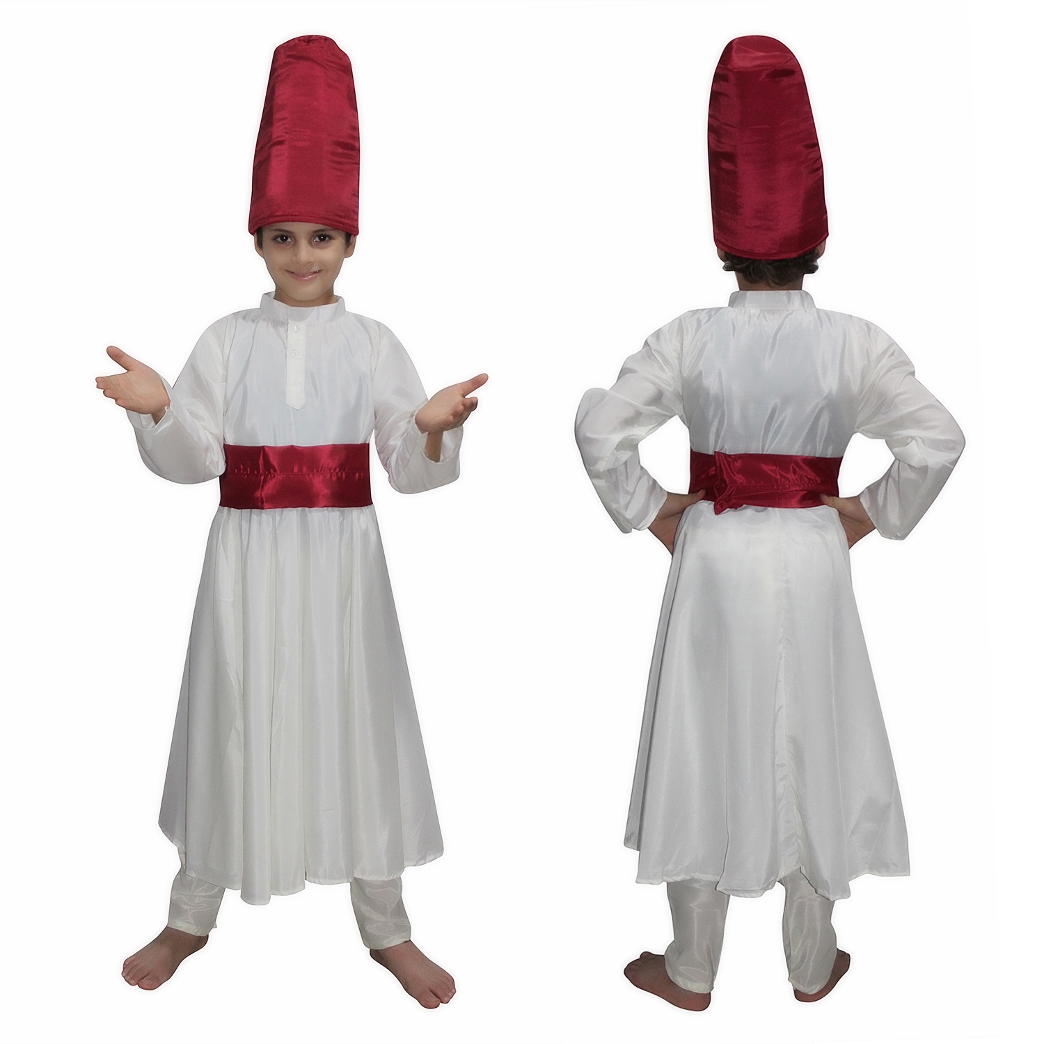 Elegant Sufi Fancy Dress Gown for Kids