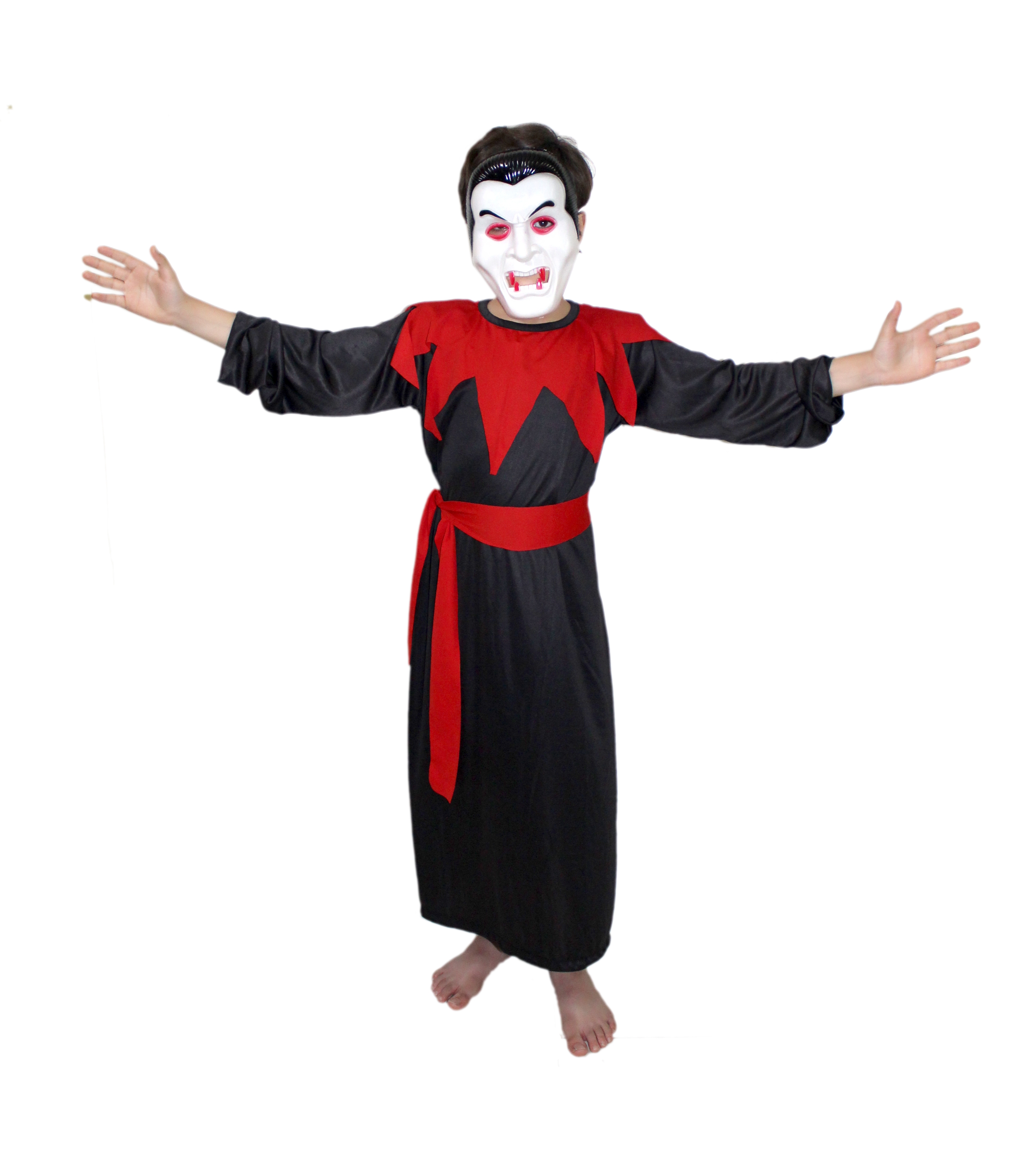 Dracula Gown Halloween Costume For Kids