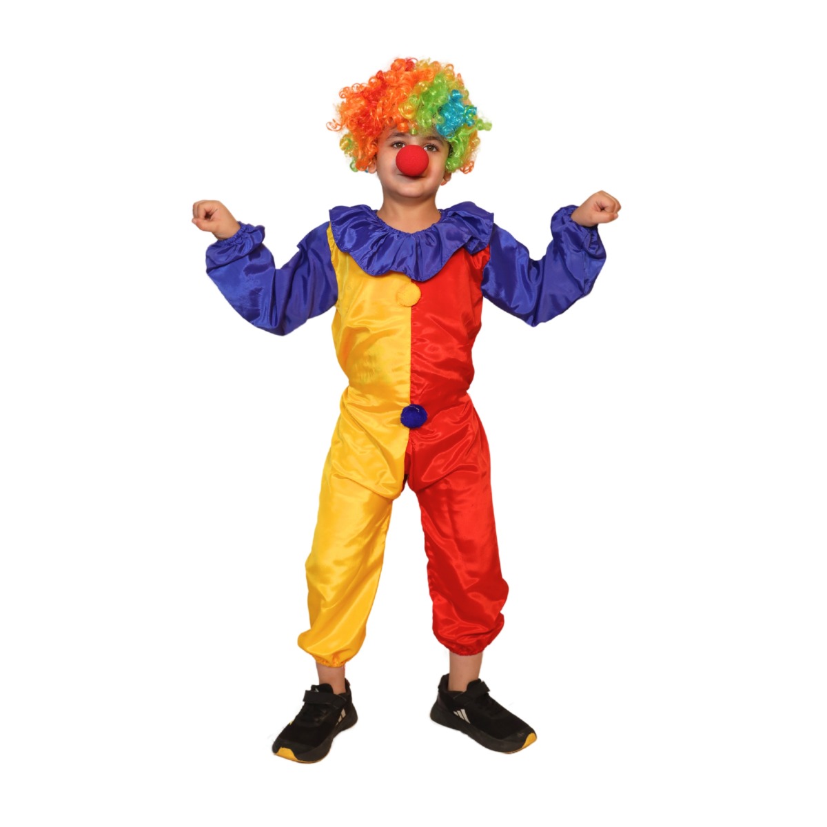 Joker Costume Set for Girls/Boys – Ideal for Fancy Dress & Stage Play