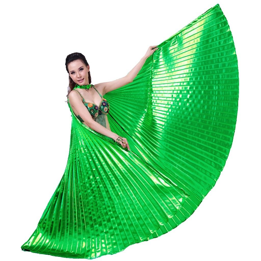 Dance Wings  fancy dress for kids,Accessories  Costume for School Annual function/Theme Party/Competition/Stage Shows Dress-Green