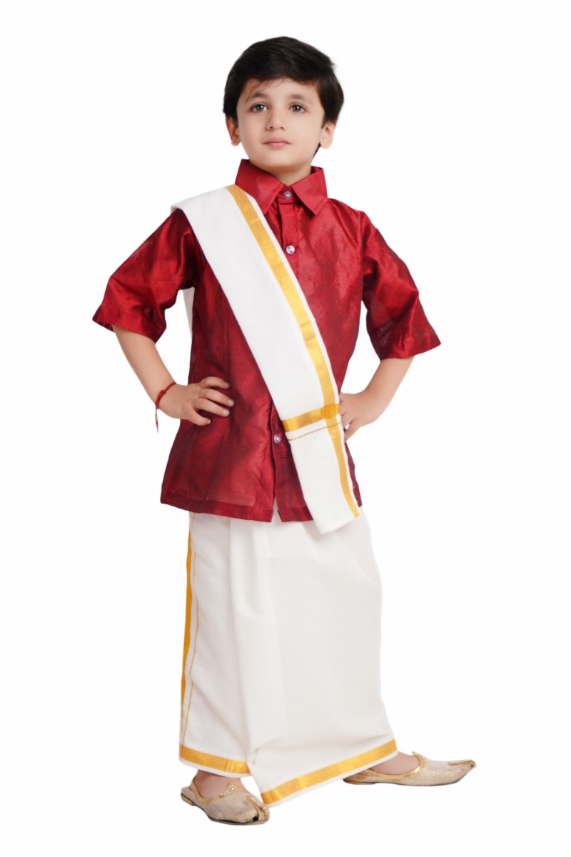 Traditional Bengali Costume for Boys