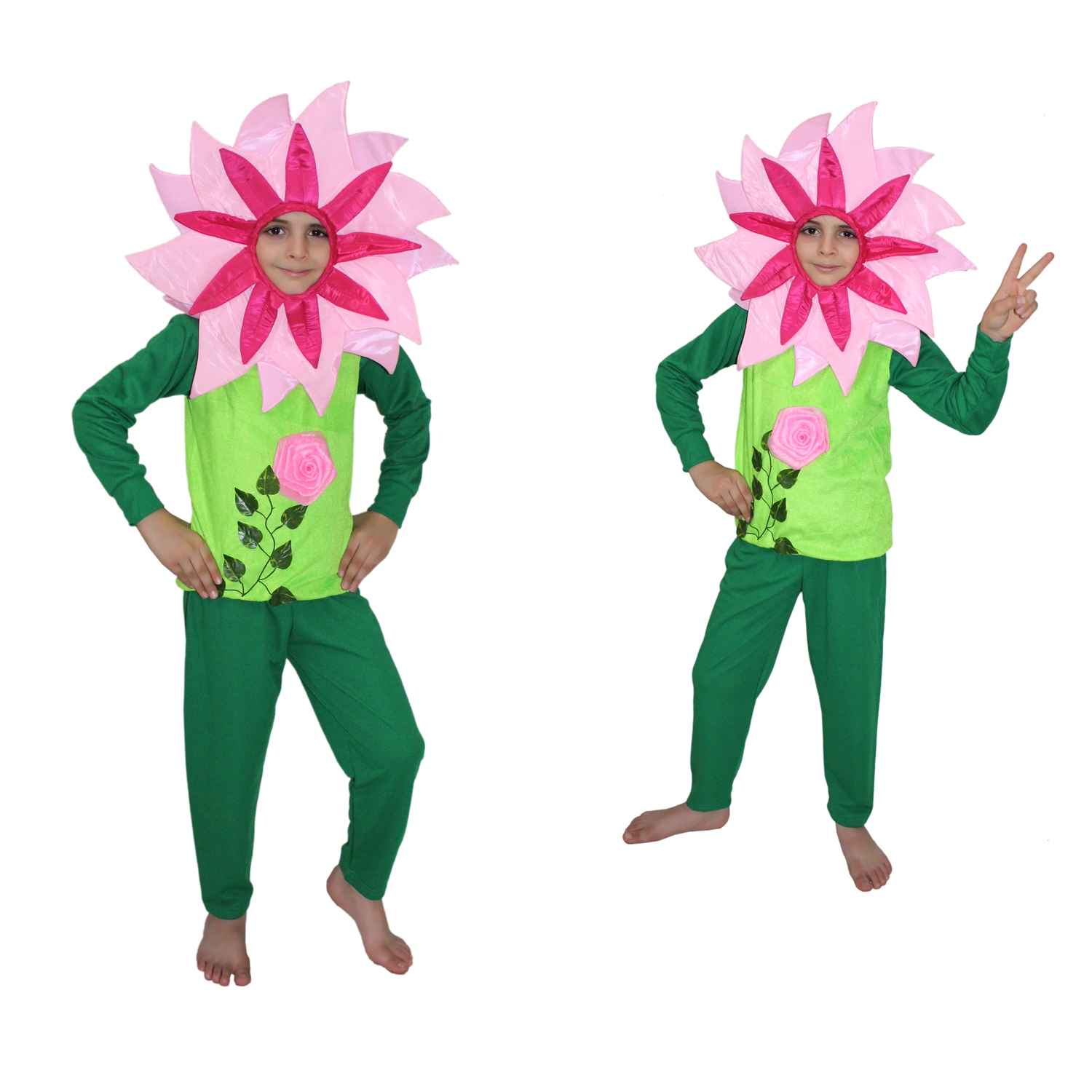 Pink Flower Costume