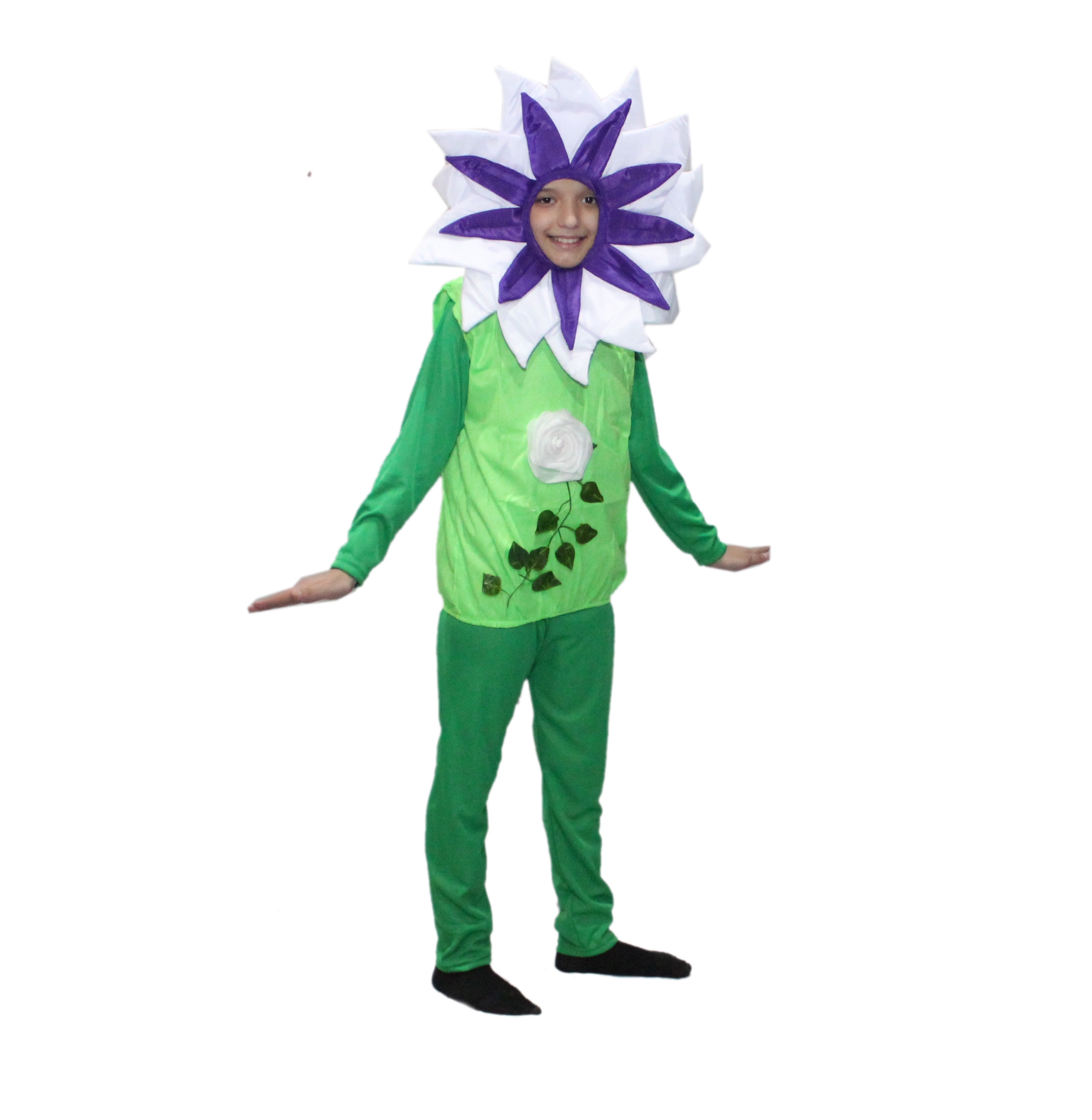 White Flower Costume
