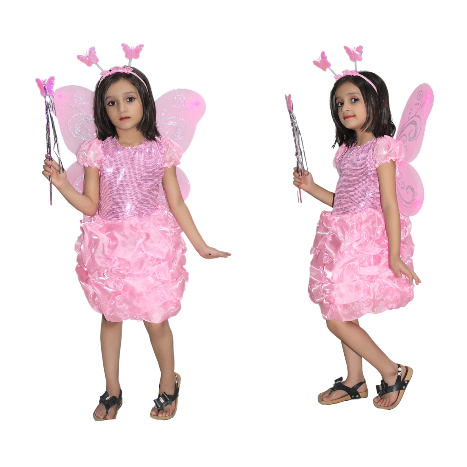 Pink Butterfly Insect Costume for Kids