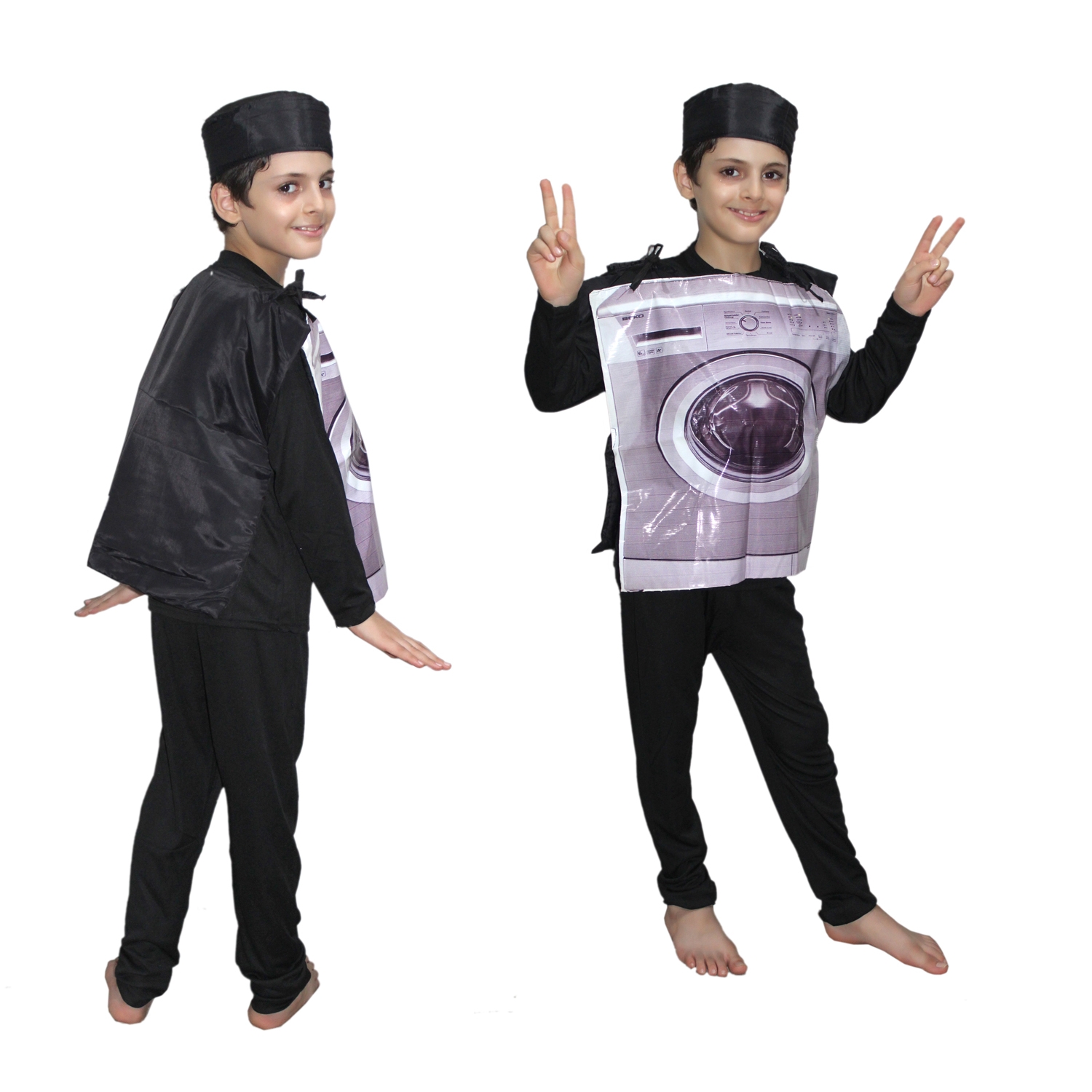 Washing Machine Object Costume for Kids