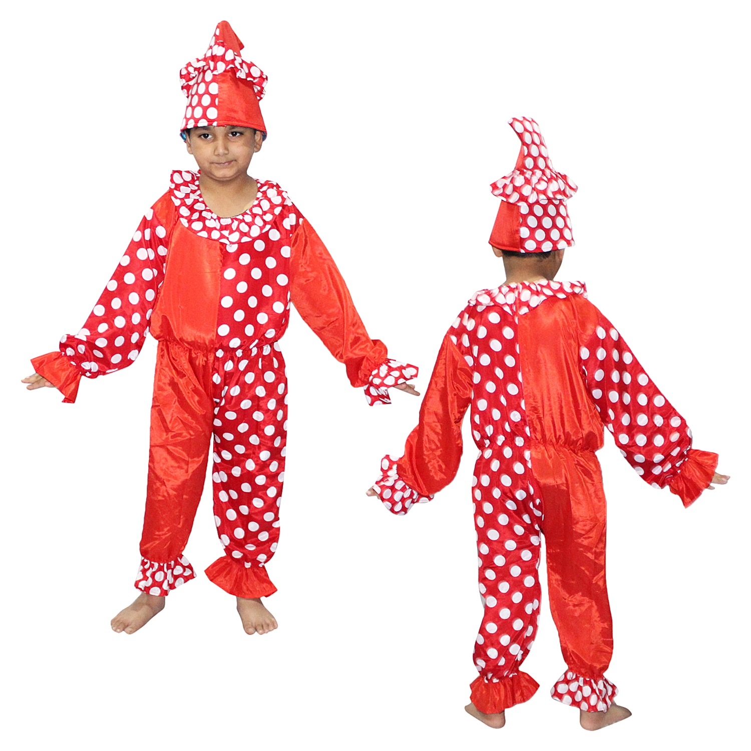 Colorful Clown Dress for Boys & Girls