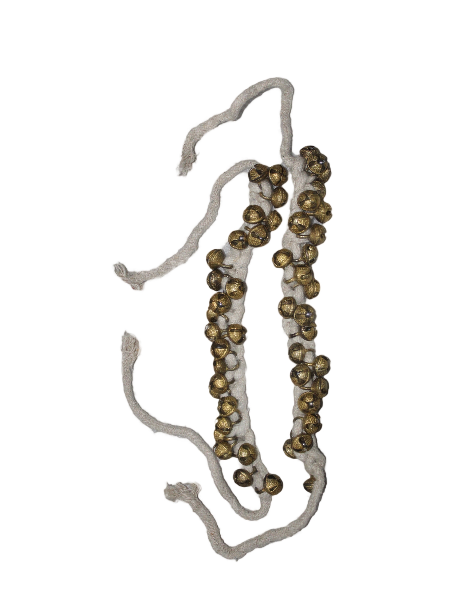 Ghungroo Accessories for Kids - White & Brown