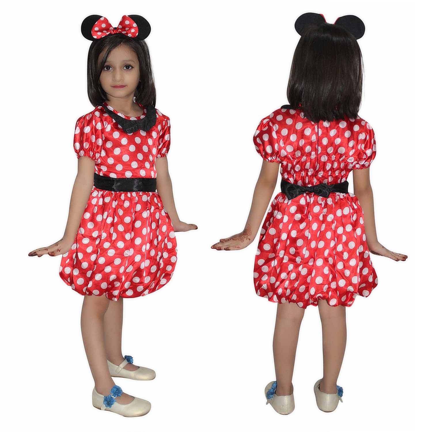 Minnie Mouse Character Costume for Girls