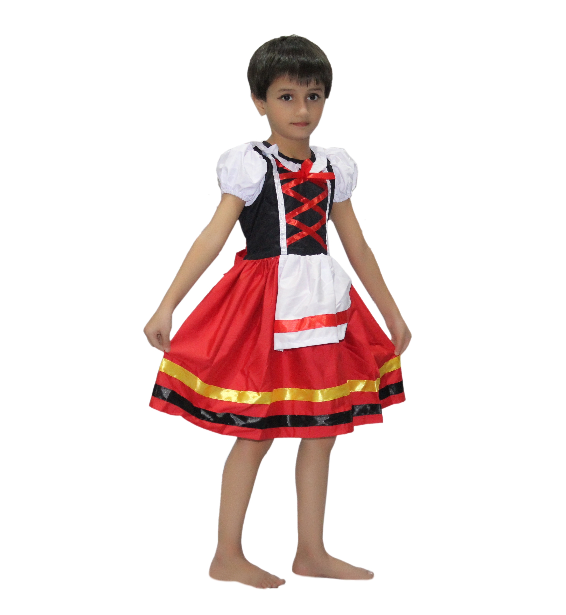 German Girl Dirndl Costume for Girls