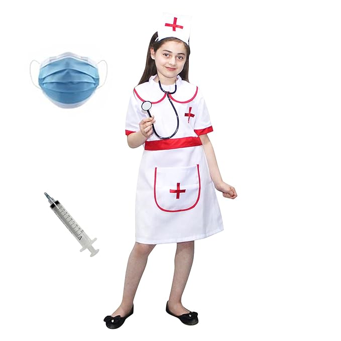 Community Helper Nurse Costume for Kids