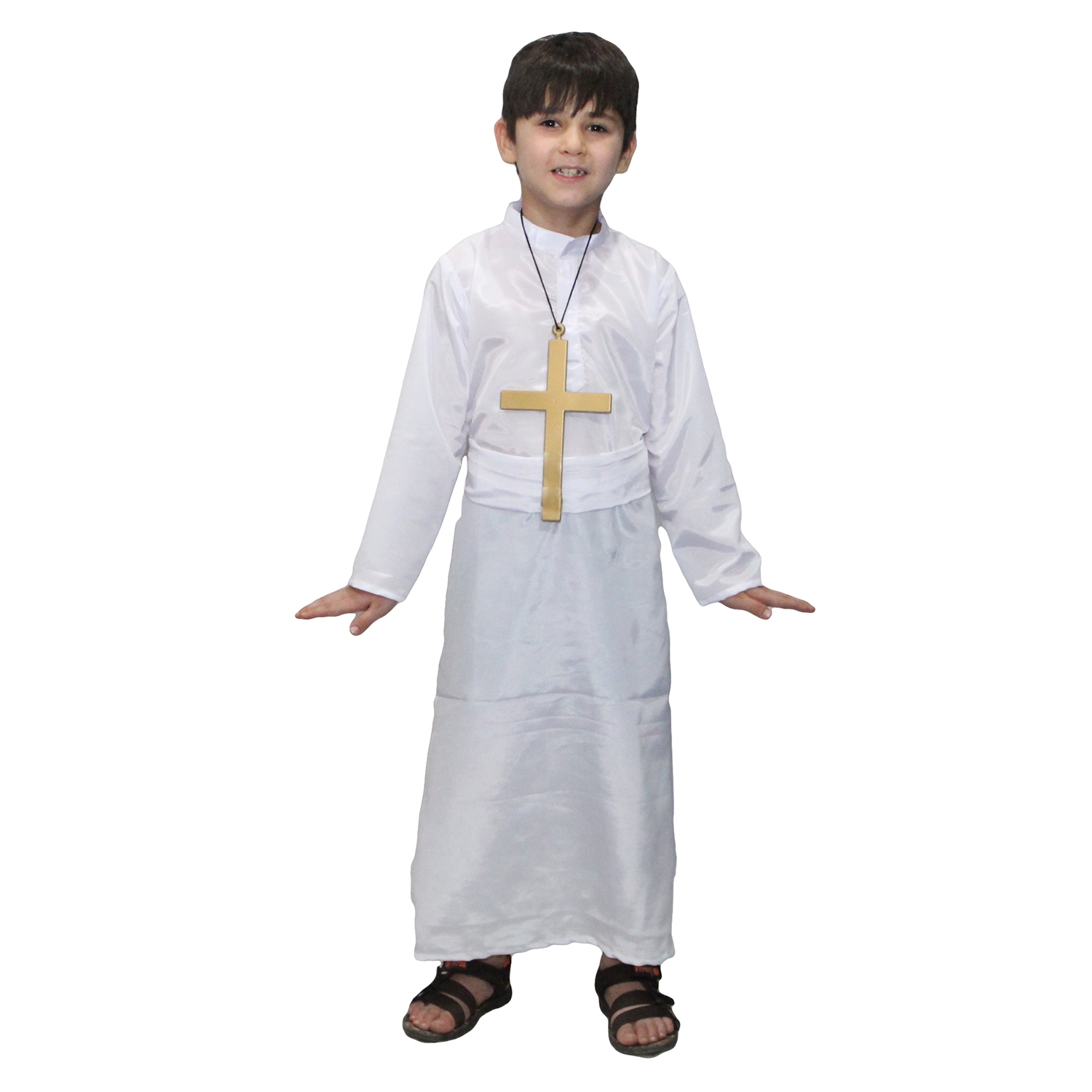 Jesus Priest Fancy Dress Costume for Children ( WITHOUT CROSS )